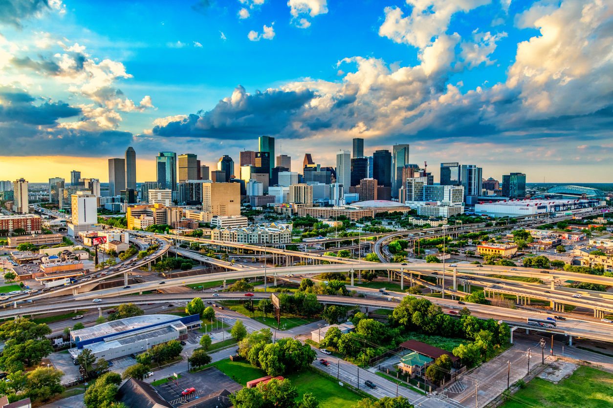 Panoramic Image of Pearland, TX